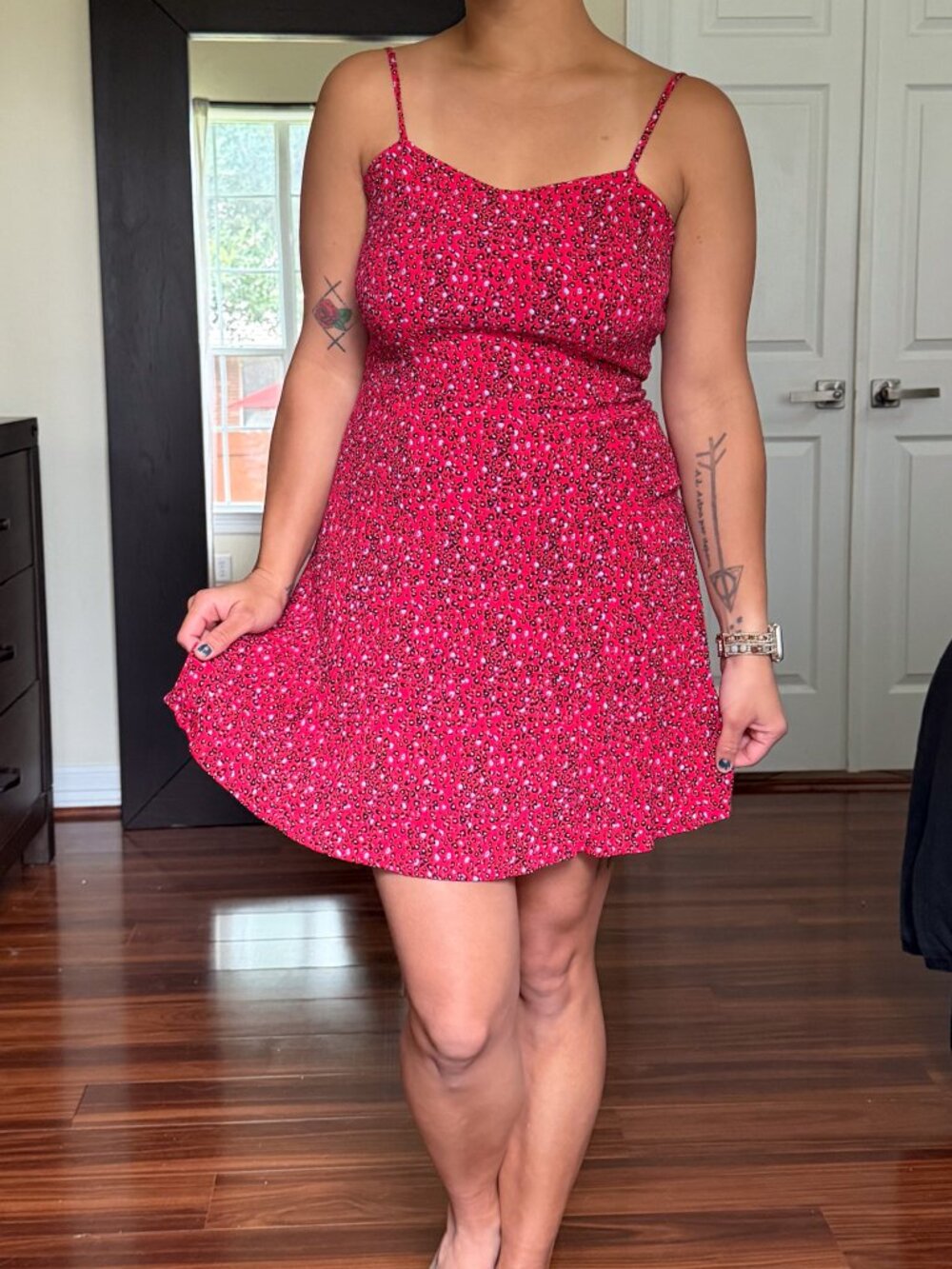 Red Calvin Klein Jeans dress